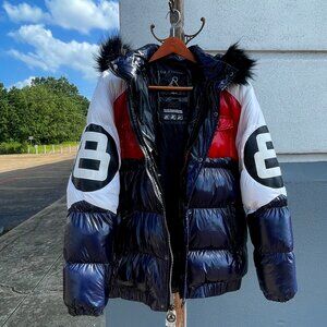 NWOT Men's Large Awaknd Land 8 Ball All-Season Puffer Jacket